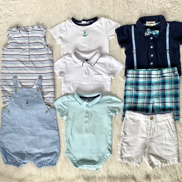 Janie and Jack Other - 8 Piece Janie and Jack Boys Summer Bundle•EUC